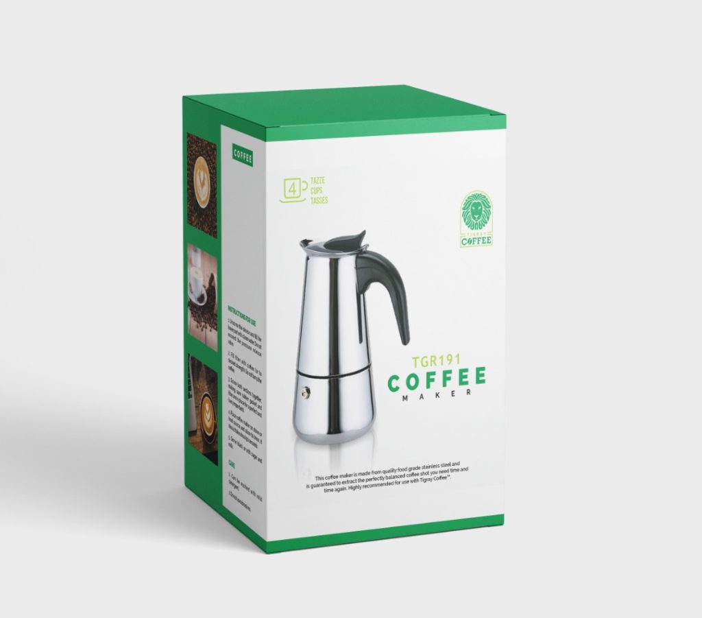 Unlock Italian Coffee at Home: TGR 101 Moka Pot by Tigray Coffee Co.